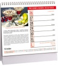 Table calendar Zdravý talíř mini 2023