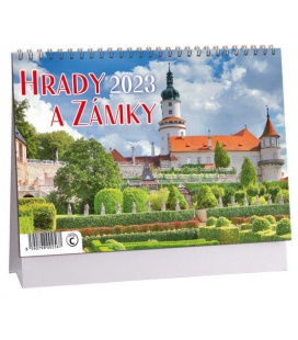 Table calendar Hrady a zámky 2023