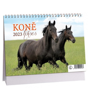 Stolní kalendář Koně 2023