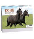 Stolní kalendář Koně 2023