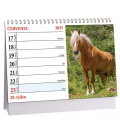 Tischkalender Koně 2023