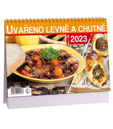 Table calendar Uvařeno levně a chutně 2023