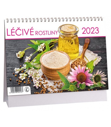 Stolní kalendář Léčivé rostliny 2023
