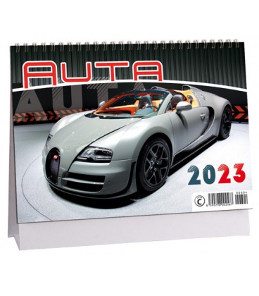 Table calendar Auta 2023
