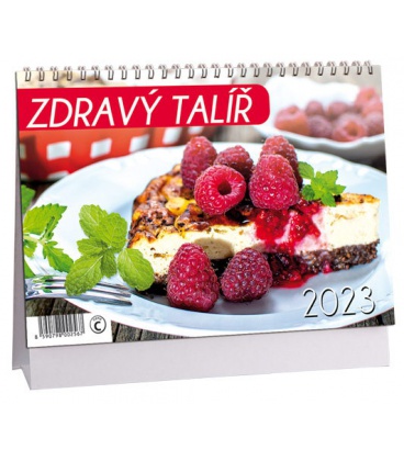 Stolní kalendář Zdravý talíř 2023
