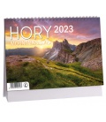 Stolní kalendář Hory 2023