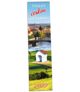 Wall calendar Toulky českou krajinou - vázanka 2023