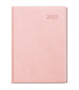 Daily Diary A5 - David - vivella - pink 2023