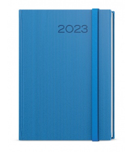 Daily Diary A5 - David - vigo - blue, blue 2023
