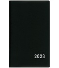 Pocket-Terminplaner vierzehntägig - Alois - PVC - schwarz 2023