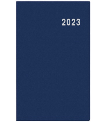 Diář kapesní čtrnáctidenní - Gustav - PVC - modrá 2023
