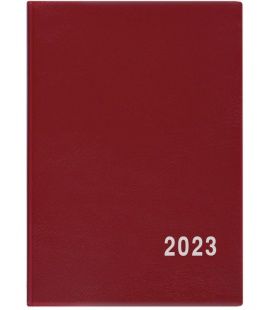 Fortnightly Pocket Diary - Hynek - PVC - burgundy 2023