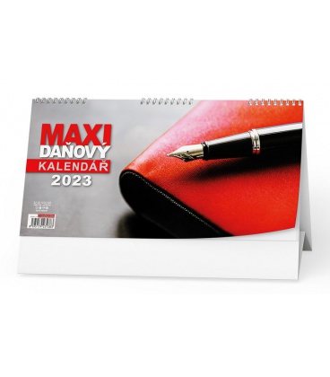 Table calendar MAXI daňový kalendář 2023