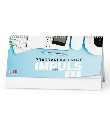 Table calendar Pracovní kalendář IMPULS III 2023