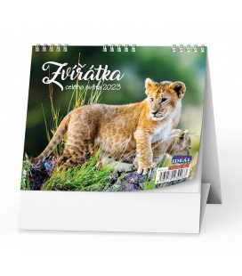Table calendar IDEÁL - Zvířátka z celého světa 2023