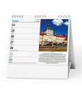 Stolní kalendář IDEÁL - Evropské hrady, zámky a památky 2023