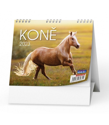 Table calendar IDEÁL - Koně 2023