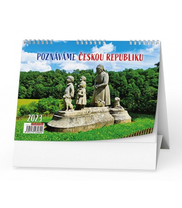 Table calendar Poznáváme Českou republiku 2023