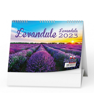 Table calendar Levandule  2023