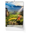 Wall calendar Beautiful world - A3 2023