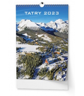 Wall calendar Tatry - A3 2023