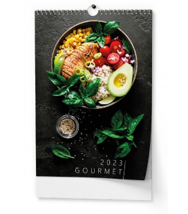 Wall calendar Gourmet  - A3 2023