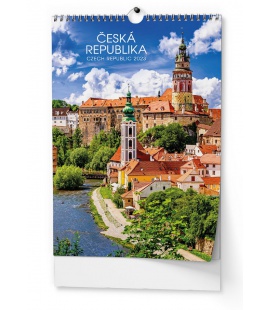 Wall calendar Česká republika - A3 2023