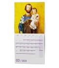 Wandkalender für Notizen Katolický kalendář (s modlitbami)  2023