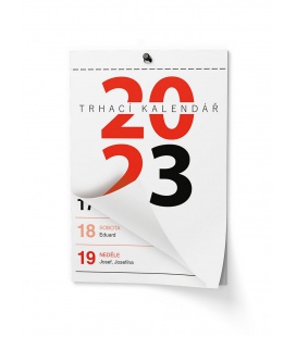 Wall calendar Trhací kalendář - Senior I. - A6 2023
