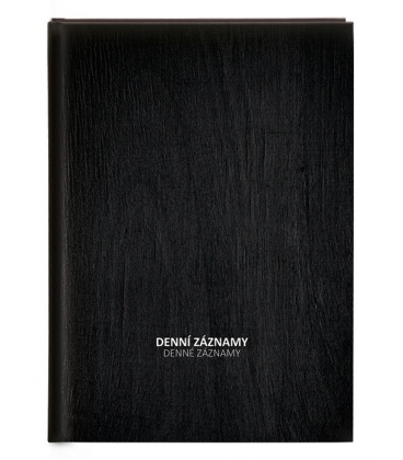 Diary - Daily Notes A5 - black 2023