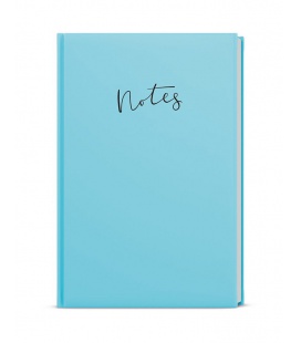 Notepad lined - A5 - Pastelo - blue 2023