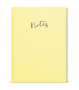 Notepad lined - A6 - Pastelo - yellow 2023
