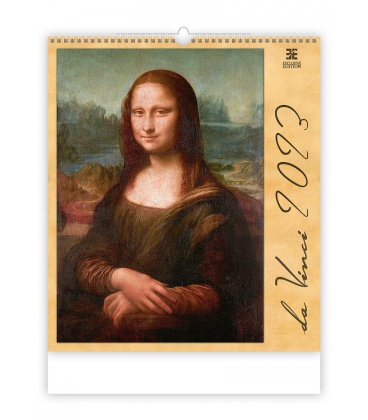 Wall calendar Leonardo da Vinci 2023