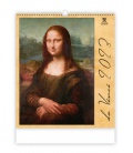Nástěnný kalendář Leonardo da Vinci 2023