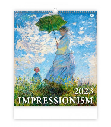 Wall calendar Impressionism 2023
