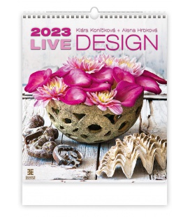 Wall calendar Live Design 2023