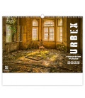 Wall calendar Urbex forgotten places 2023