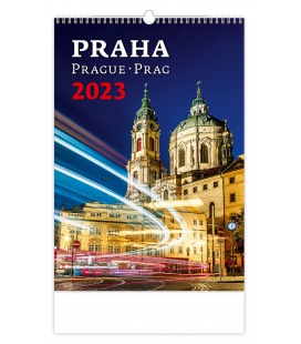 Wall calendar Praha/Prague/Prag 2023