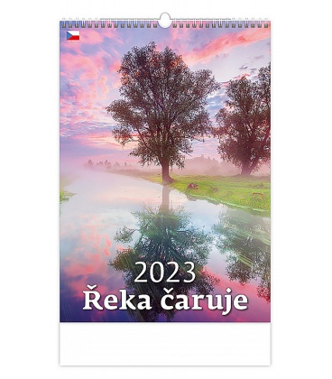 Nástěnný kalendář Řeka čaruje 2023