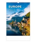 Nástěnný kalendář Europe 2023