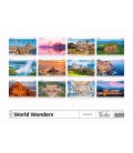 Wall calendar World Wonders 2023