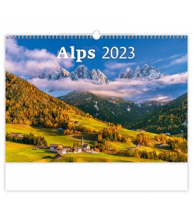 Wall calendar Alps 2023