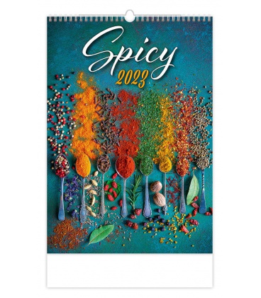 Nástěnný kalendář Spicy 2023
