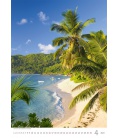 Wall calendar Tropical Beaches 2023