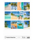 Nástěnný kalendář Tropical Beaches 2023