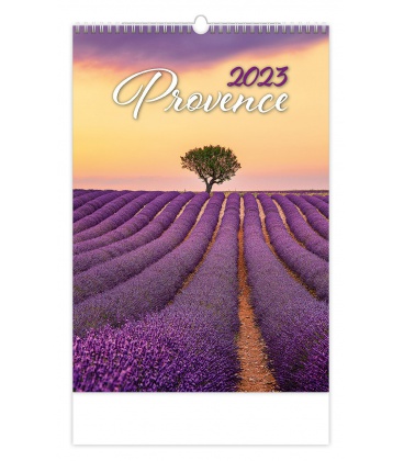 Nástěnný kalendář Provence 2023