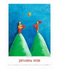 Wall calendar Art Naive 2023