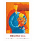 Wall calendar Art Naive 2023