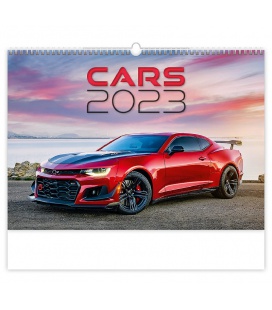 Wall calendar Cars 2023