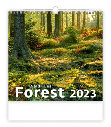 Nástěnný kalendář Forest/Wald/Les 2023